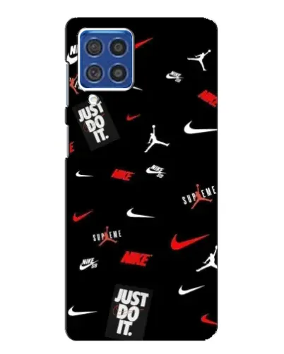 Чехол для Samsung Galaxy F62 с картинкой «Nike Mix Pattern» Чехол для Samsung Galaxy F62 с картинкой «Nike Mix Pattern»