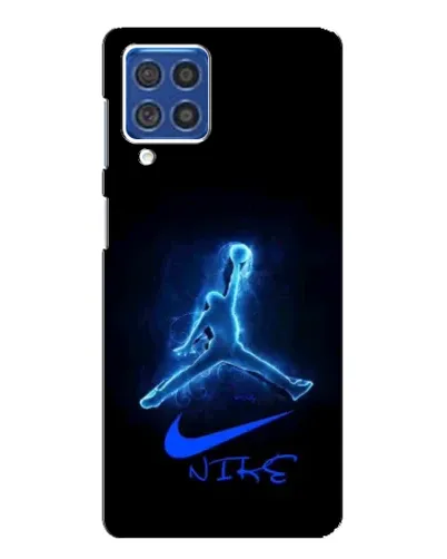Чехол для Samsung Galaxy F62 с картинкой «Jordan Neon Blue» Чехол для Samsung Galaxy F62 с картинкой «Jordan Neon Blue»