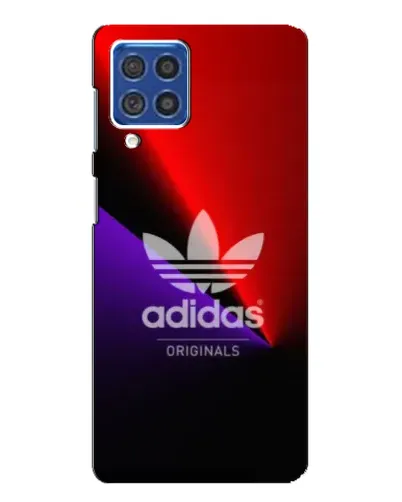 Чехол для Samsung Galaxy F62 с картинкой «Adidas Red Neon»