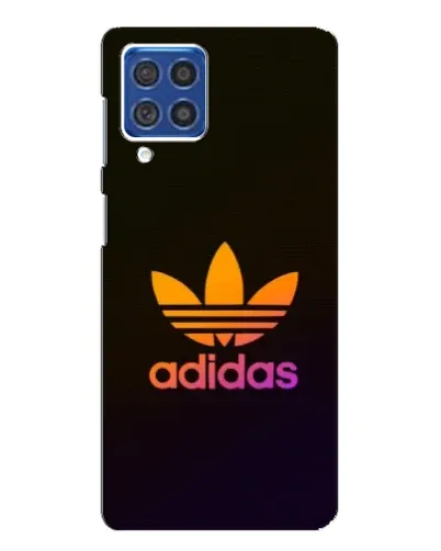 Чехол для Samsung Galaxy F62 с картинкой «Градиент Adidas»