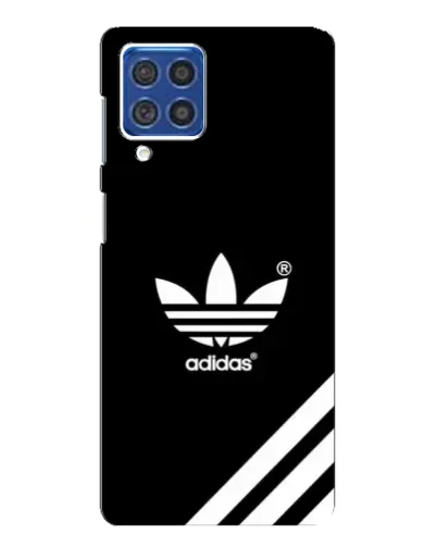 Чехол для Samsung Galaxy F62 с картинкой «Adidas с диагональными полосами»