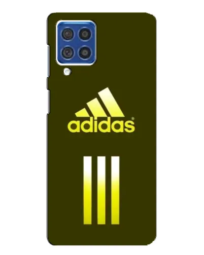 Чехол для Samsung Galaxy F62 с картинкой «Оливковый градиент Adidas»