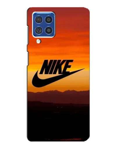 Чехол для Samsung Galaxy F62 с картинкой «Nike — вечерний горизонт»