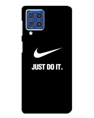 Чехол для Samsung Galaxy F62 с картинкой «Классический принт Nike»