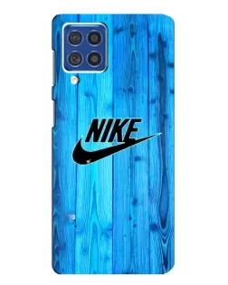Чехол для Samsung Galaxy F62 с картинкой «Голубое дерево Nike»