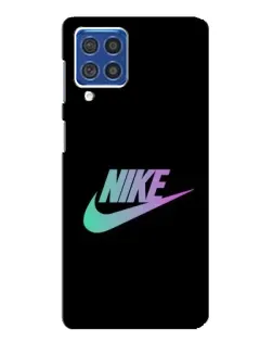 Чехол для Samsung Galaxy F62 с картинкой «Nike — городская ночь»