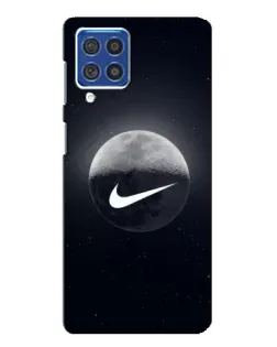 Чехол для Samsung Galaxy F62 с картинкой «Nike в стиле граффити»