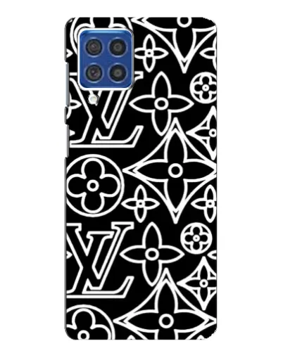 Чехол для Samsung Galaxy F62 с картинкой «Черно-белый узор LV» Чехол для Samsung Galaxy F62 с картинкой «Черно-белый узор LV»