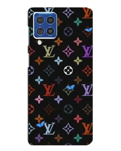 Чехол для Samsung Galaxy F62 с картинкой «Цветная монограмма LV» Чехол для Samsung Galaxy F62 с картинкой «Цветная монограмма LV»