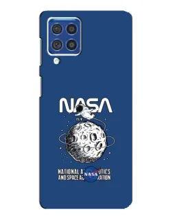 Чехол для Samsung Galaxy F62 с картинкой «NASA — лунная миссия» Чехол для Samsung Galaxy F62 с картинкой «NASA — лунная миссия»