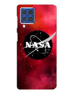 Чехол для Samsung Galaxy F62 с картинкой «NASA — красная туманность»