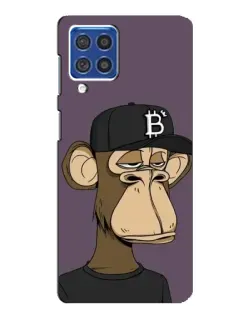 Чехол для Samsung Galaxy F62 с картинкой «Bored Ape в кепке» Чехол для Samsung Galaxy F62 с картинкой «Bored Ape в кепке»