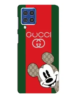 Чехол для Samsung Galaxy F62 с картинкой «Gucci — полосы и Микки» Чехол для Samsung Galaxy F62 с картинкой «Gucci — полосы и Микки»