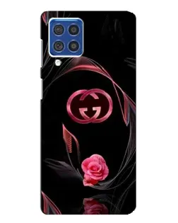 Чехол для Samsung Galaxy F62 с картинкой «Gucci — неоновая роза» Чехол для Samsung Galaxy F62 с картинкой «Gucci — неоновая роза»