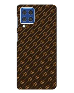 Чехол для Samsung Galaxy F62 с картинкой «Gucci — золотые диагонали» Чехол для Samsung Galaxy F62 с картинкой «Gucci — золотые диагонали»
