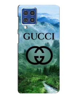 Чехол для Samsung Galaxy F62 с картинкой «Gucci — горный пейзаж» Чехол для Samsung Galaxy F62 с картинкой «Gucci — горный пейзаж»