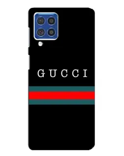 Чехол для Samsung Galaxy F62 с картинкой «Gucci — красный пояс» Чехол для Samsung Galaxy F62 с картинкой «Gucci — красный пояс»