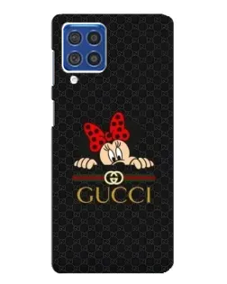 Чехол для Samsung Galaxy F62 с картинкой «Минни Маус Gucci — черный» Чехол для Samsung Galaxy F62 с картинкой «Минни Маус Gucci — черный»