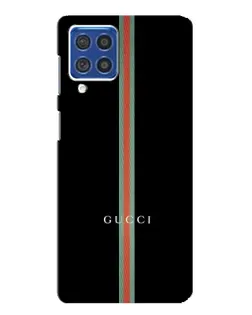 Чехол для Samsung Galaxy F62 с картинкой «Gucci — строгая линия» Чехол для Samsung Galaxy F62 с картинкой «Gucci — строгая линия»