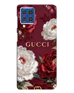 Чехол для Samsung Galaxy F62 с картинкой «Gucci — бордовые розы» Чехол для Samsung Galaxy F62 с картинкой «Gucci — бордовые розы»