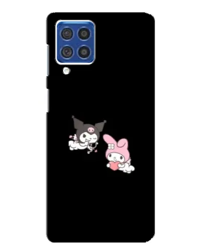 Чехол для Samsung Galaxy F62 с картинкой «My Melody и Kuromi»