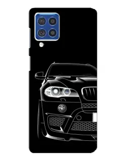 Чехол для Samsung Galaxy F62 с картинкой «Темный силуэт BMW» Чехол для Samsung Galaxy F62 с картинкой «Темный силуэт BMW»