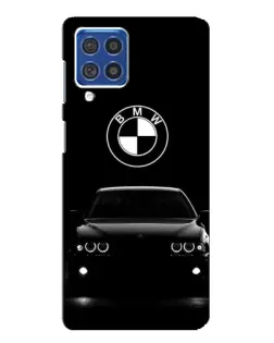 Чехол для Samsung Galaxy F62 с картинкой «BMW — взгляд из темноты» Чехол для Samsung Galaxy F62 с картинкой «BMW — взгляд из темноты»
