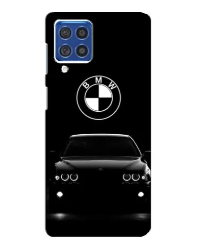 Чехол для Samsung Galaxy F62 с картинкой «BMW — взгляд из темноты»