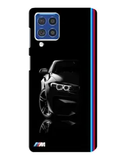 Чехол для Samsung Galaxy F62 с картинкой «Силуэт BMW в темноте» Чехол для Samsung Galaxy F62 с картинкой «Силуэт BMW в темноте»