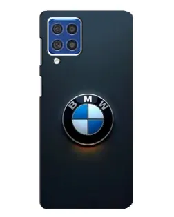 Чехол для Samsung Galaxy F62 с картинкой «Логотип BMW — минимализм» Чехол для Samsung Galaxy F62 с картинкой «Логотип BMW — минимализм»