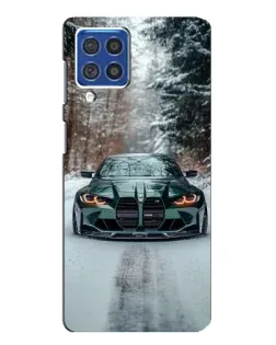Чехол для Samsung Galaxy F62 с картинкой «BMW в зимнем лесу» Чехол для Samsung Galaxy F62 с картинкой «BMW в зимнем лесу»