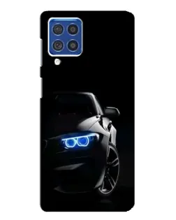Чехол для Samsung Galaxy F62 с картинкой «BMW — ночной взгляд» Чехол для Samsung Galaxy F62 с картинкой «BMW — ночной взгляд»