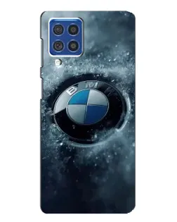 Чехол для Samsung Galaxy F62 с картинкой «Логотип BMW — лед» Чехол для Samsung Galaxy F62 с картинкой «Логотип BMW — лед»
