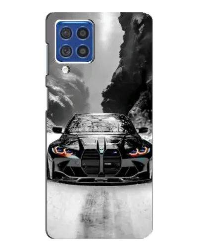 Чехол для Samsung Galaxy F62 с картинкой «BMW — акварельный дрифт» Чехол для Samsung Galaxy F62 с картинкой «BMW — акварельный дрифт»