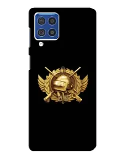 Чехол для Samsung Galaxy F62 с картинкой «PUBG — оранжевый градиент» Чехол для Samsung Galaxy F62 с картинкой «PUBG — оранжевый градиент»