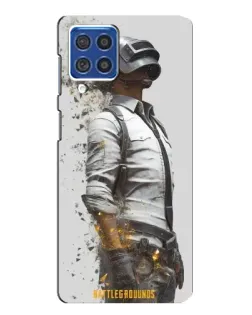 Чехол для Samsung Galaxy F62 с картинкой «PUBG — боец в пыли» Чехол для Samsung Galaxy F62 с картинкой «PUBG — боец в пыли»