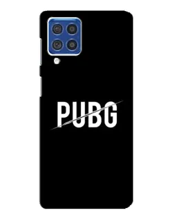 Чехол для Samsung Galaxy F62 с картинкой «PUBG — белый логотип» Чехол для Samsung Galaxy F62 с картинкой «PUBG — белый логотип»