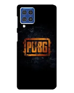 Чехол для Samsung Galaxy F62 с картинкой «PUBG — золотой логотип» Чехол для Samsung Galaxy F62 с картинкой «PUBG — золотой логотип»