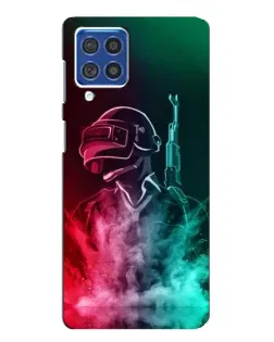 Чехол для Samsung Galaxy F62 с картинкой «PUBG — огненный воин» Чехол для Samsung Galaxy F62 с картинкой «PUBG — огненный воин»