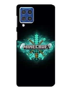 Чехол для Samsung Galaxy F62 с картинкой «Minecraft Diamond лого» Чехол для Samsung Galaxy F62 с картинкой «Minecraft Diamond лого»