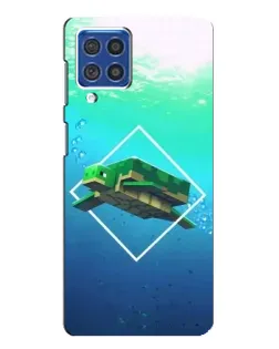 Чехол для Samsung Galaxy F62 с картинкой «Черепаха Minecraft» Чехол для Samsung Galaxy F62 с картинкой «Черепаха Minecraft»