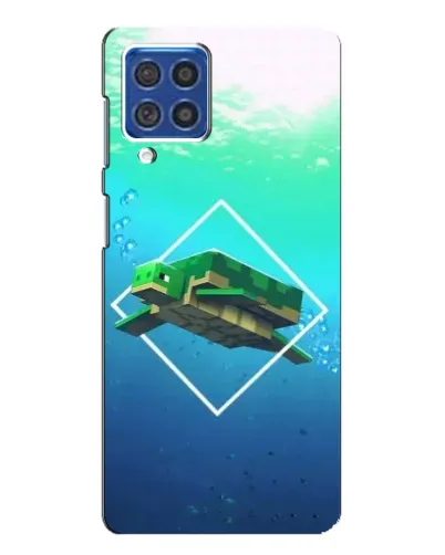 Чехол для Samsung Galaxy F62 с картинкой «Черепаха Minecraft» Чехол для Samsung Galaxy F62 с картинкой «Черепаха Minecraft»