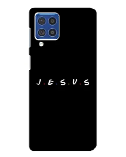 Чехол для Samsung Galaxy F62 с картинкой «Точки веры J.E.S.U.S.» Чехол для Samsung Galaxy F62 с картинкой «Точки веры J.E.S.U.S.»