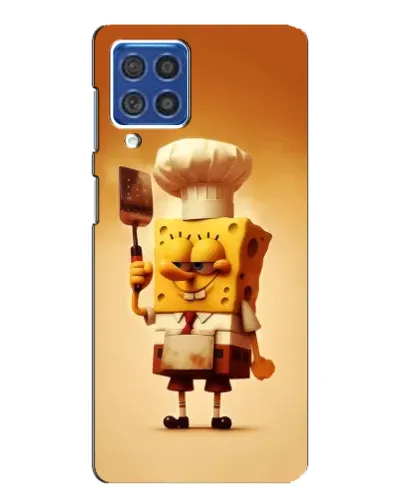 Чехол для Samsung Galaxy F62 с картинкой «Губка Боб повар» Чехол для Samsung Galaxy F62 с картинкой «Губка Боб повар»
