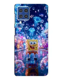 Чехол для Samsung Galaxy F62 с картинкой «Неоновый океан» Чехол для Samsung Galaxy F62 с картинкой «Неоновый океан»