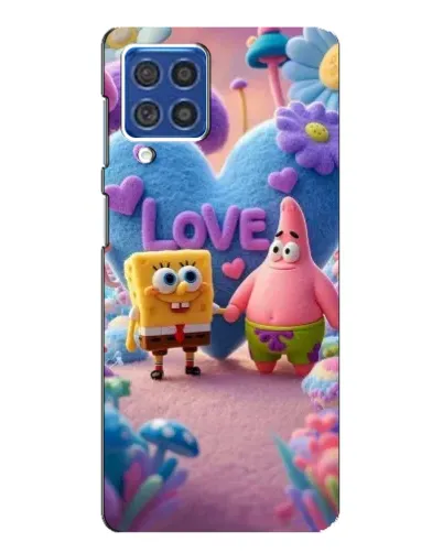 Чехол для Samsung Galaxy F62 с картинкой «Губка Боб Патрик» Чехол для Samsung Galaxy F62 с картинкой «Губка Боб Патрик»