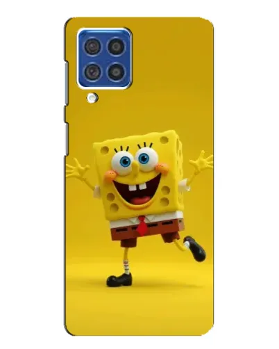 Чехол для Samsung Galaxy F62 с картинкой «Позитивный Губка Боб» Чехол для Samsung Galaxy F62 с картинкой «Позитивный Губка Боб»