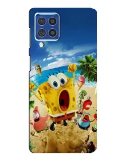 Чехол для Samsung Galaxy F62 с картинкой «Развлечения на пляже» Чехол для Samsung Galaxy F62 с картинкой «Развлечения на пляже»