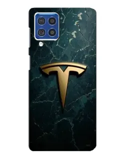 Чехол для Samsung Galaxy F62 с картинкой «Мраморная Tesla Gold» Чехол для Samsung Galaxy F62 с картинкой «Мраморная Tesla Gold»