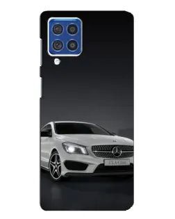 Чехол для Samsung Galaxy F62 с картинкой «Mercedes AMG GT Silver»